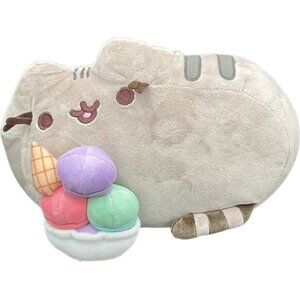 GUND Pusheen Snackable Sundae Cat Plush Stuffed Animal toy